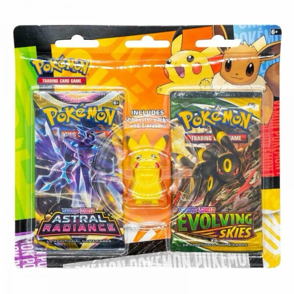 Pokémon TCG: 2 Booster Packs &amp; Eraser
