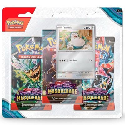 Pokémon TCG: Twilight Masquerade 3 Pack Blister