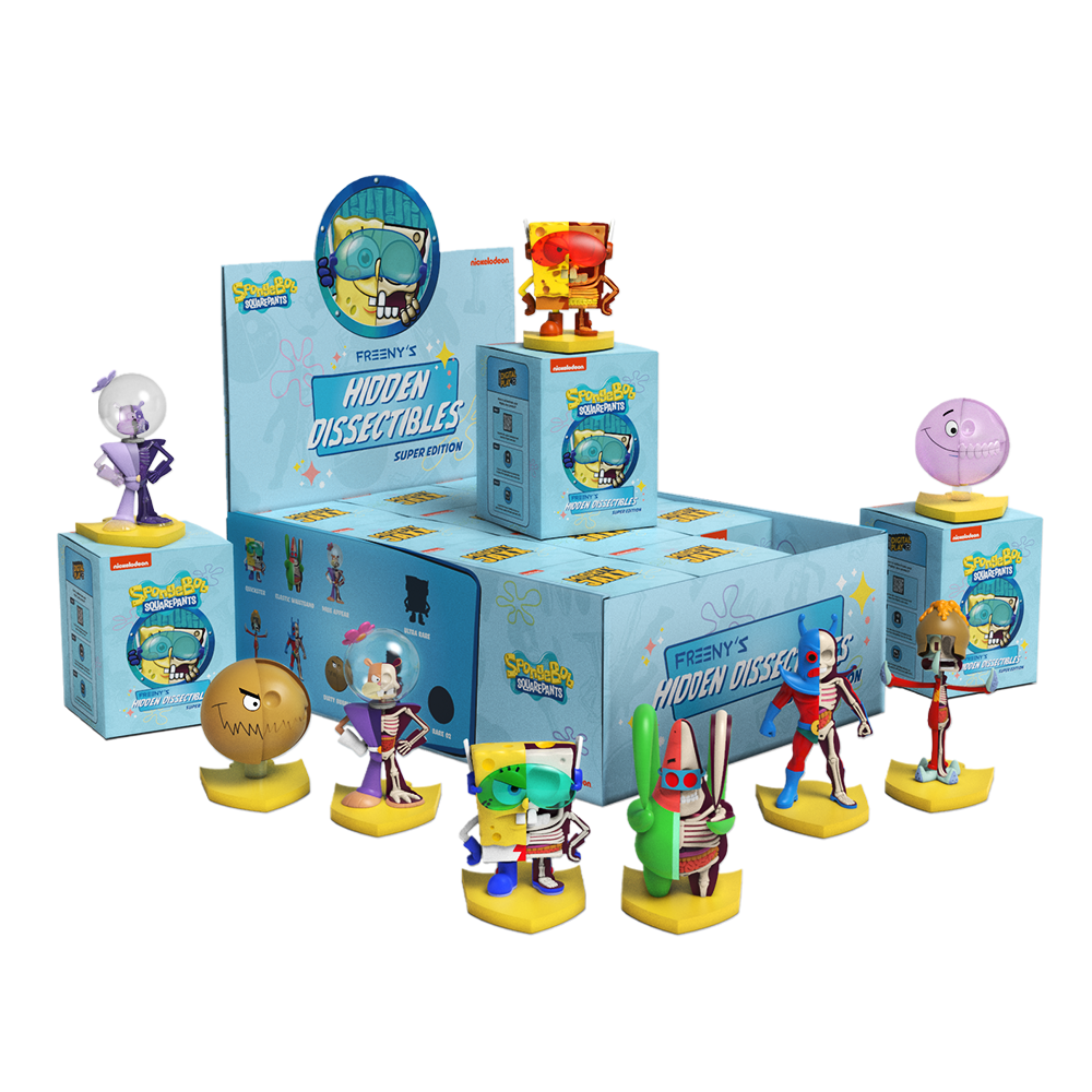 FREENY’S HIDDEN DISSECTIBLES : SPONGEBOB SQUAREPANTS SERIES 4