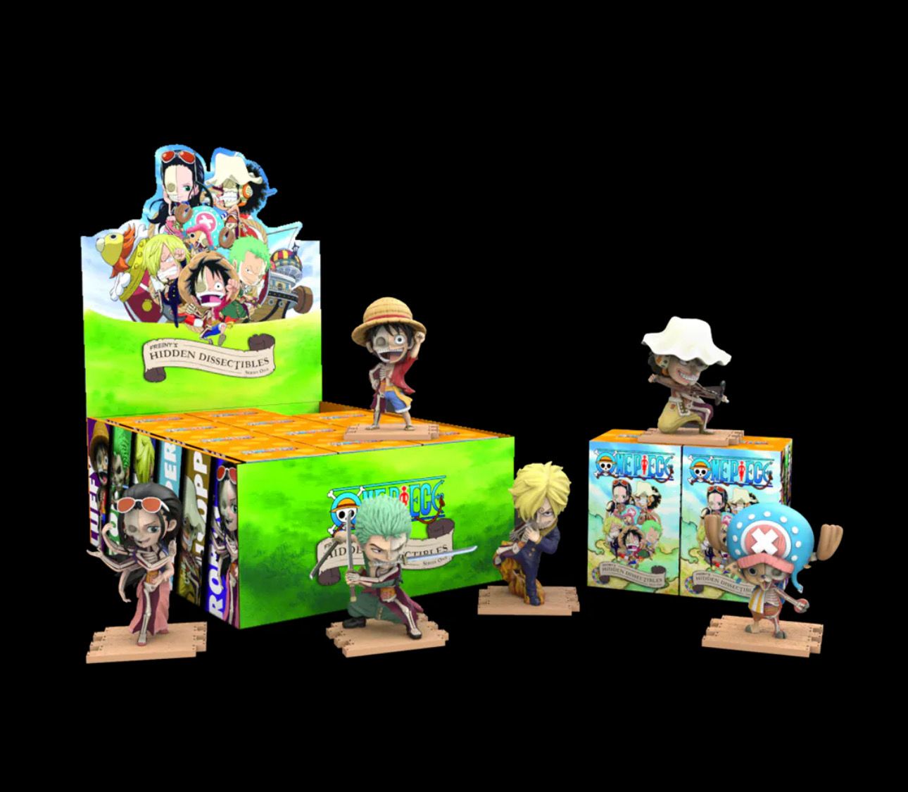 FREENY’S HIDDEN DISSECTIBLES - ONE PIECE SERIES 1