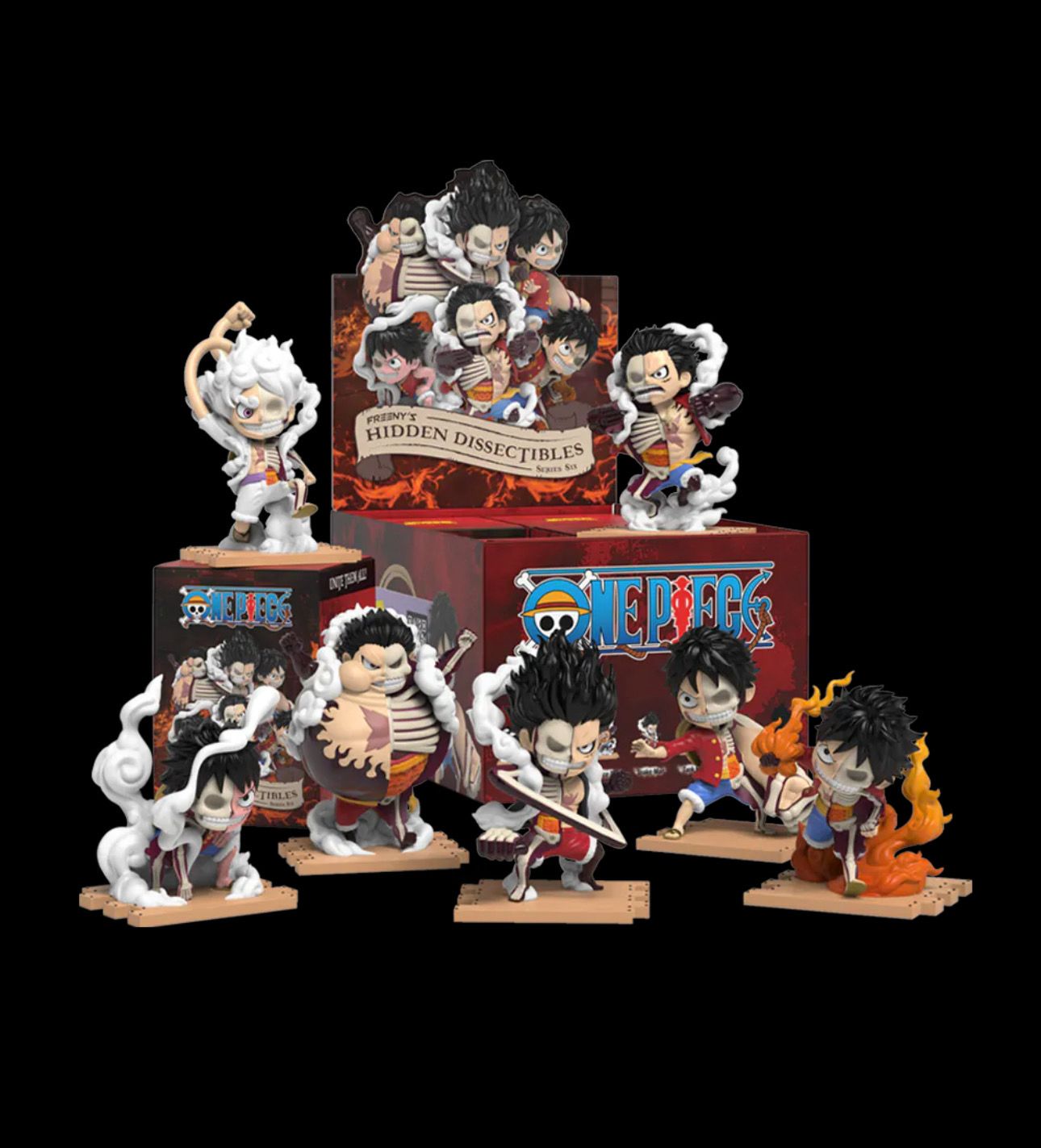 FREENY’S HIDDEN DISSECTIBLES - ONE PIECE LUFFY’S GEARS ED