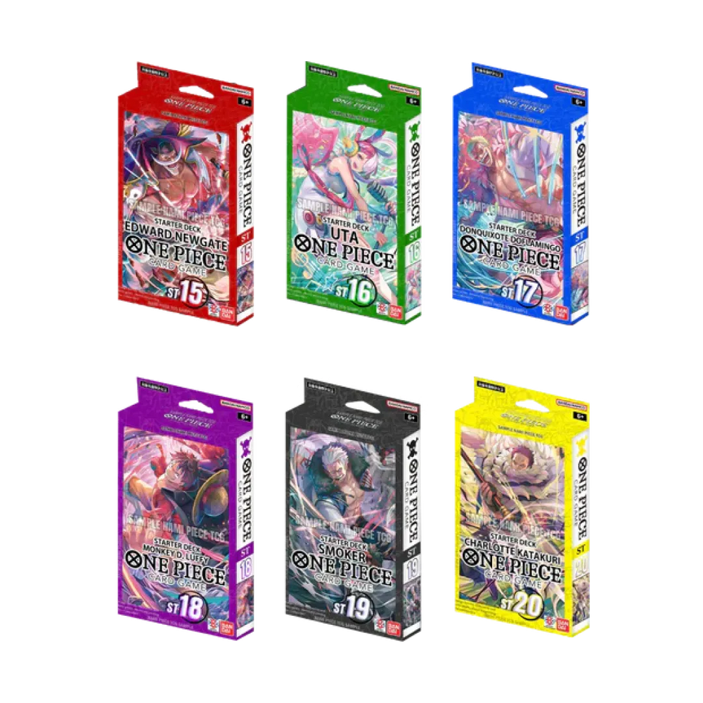 Bundle ST15-20 – Starter Deck – One Piece Card Game