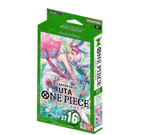 One Piece Card Game: Starter Deck Green Uta [ST16]
