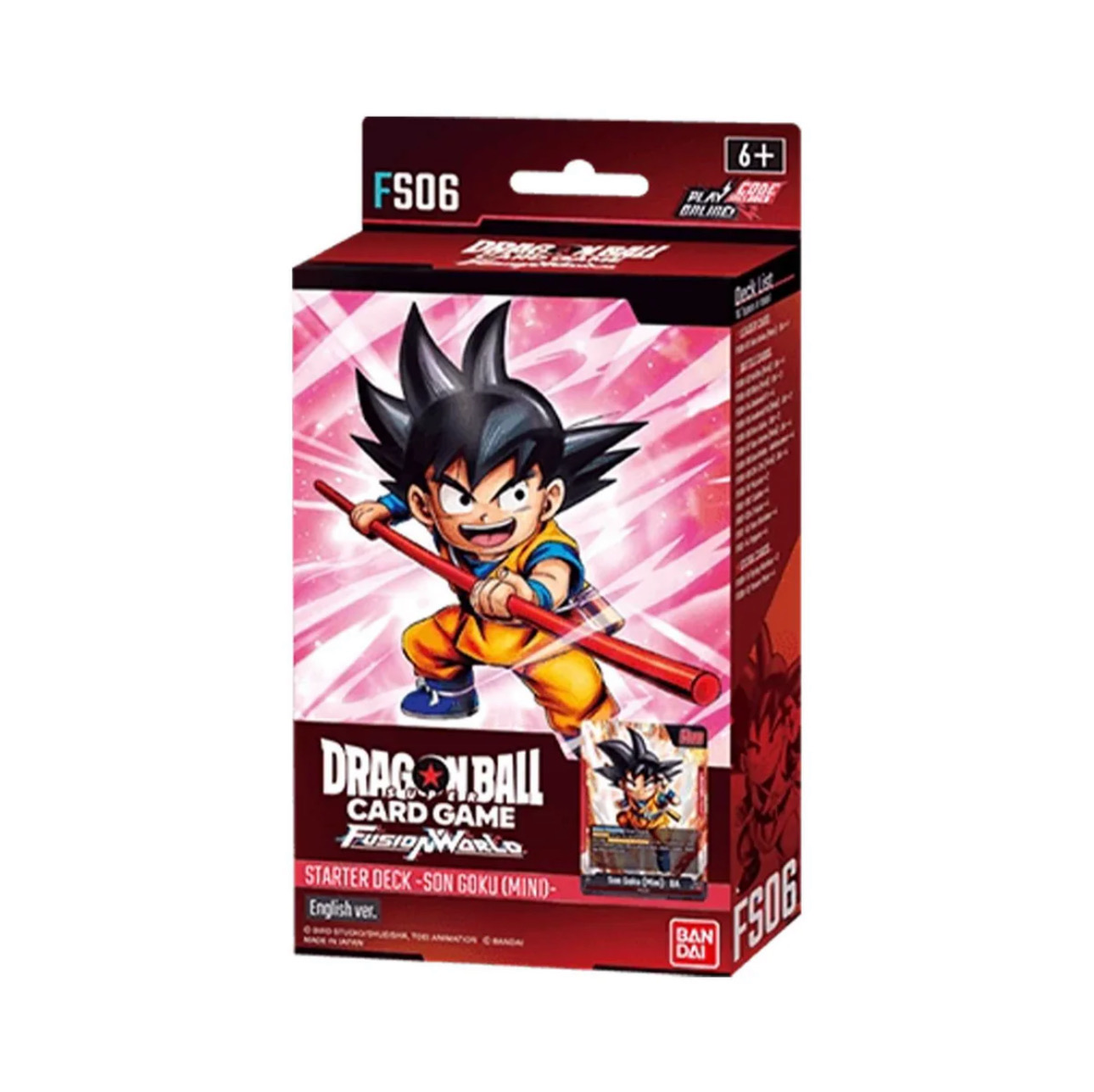 Fusion World - Starter Deck FS06 - Dragon Ball Super Card Game