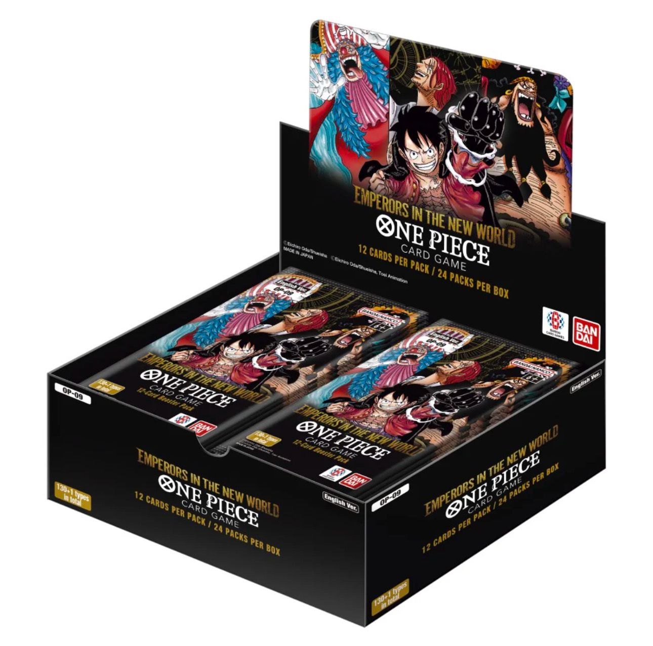 ONE PIECE CARD GAME - EMPERORS IN THE NEW WORLD OP-09 BOOSTER BOX