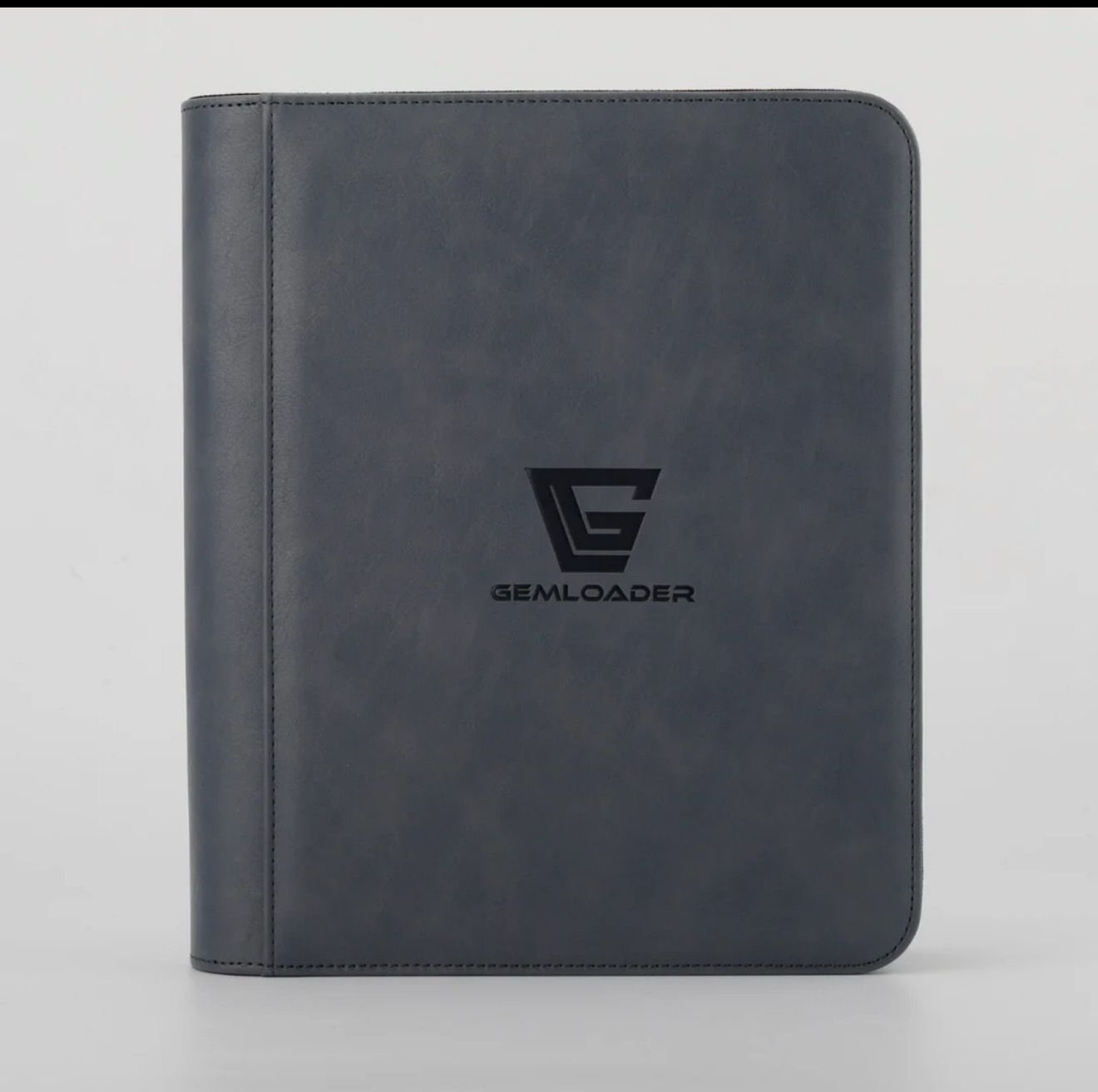 GemLoader 3&#39;&#39;X4&#39;&#39; TopLoader binder [112 pockets 2X2] Dark Grey