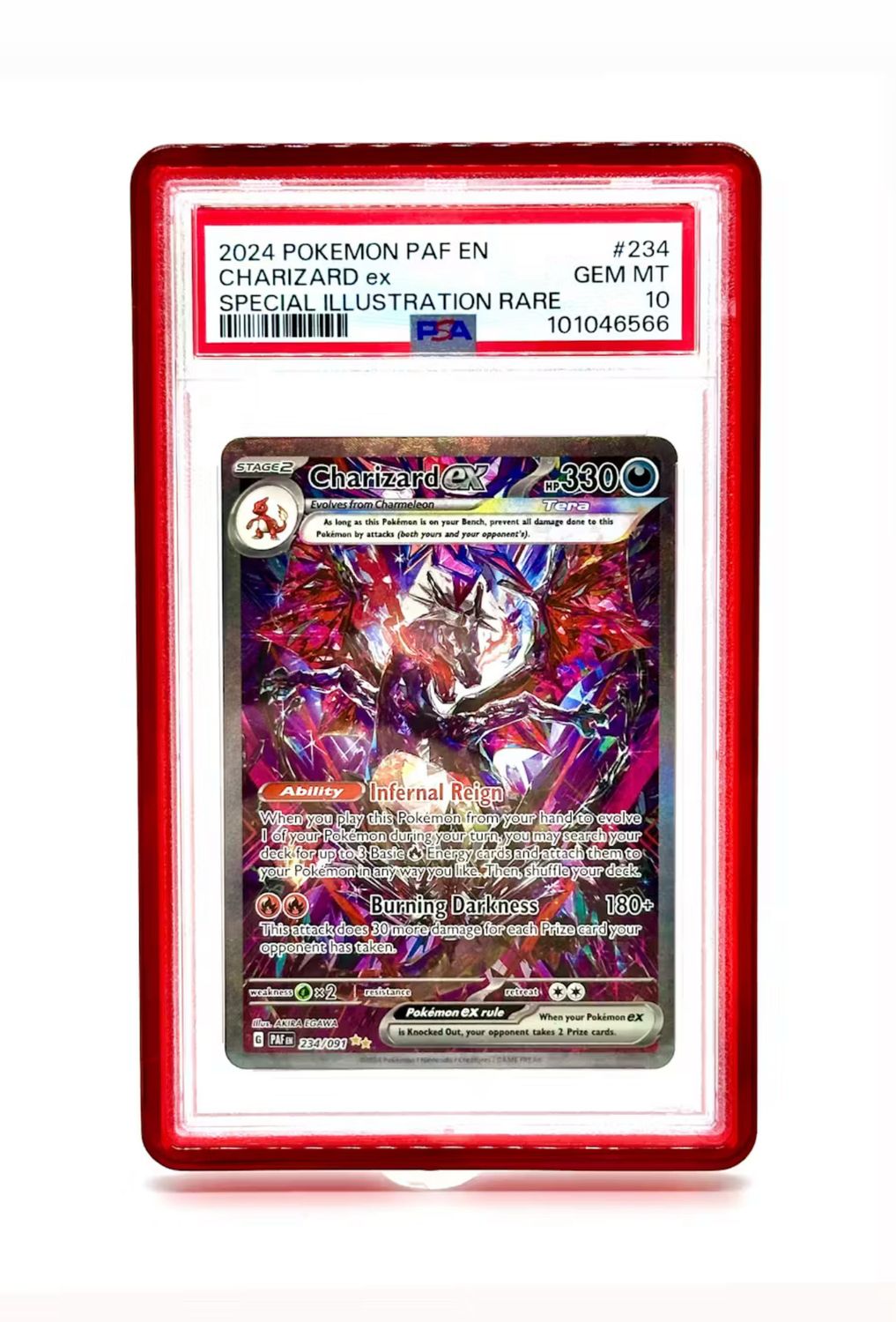 GradedGuard PSA- Jewel Red