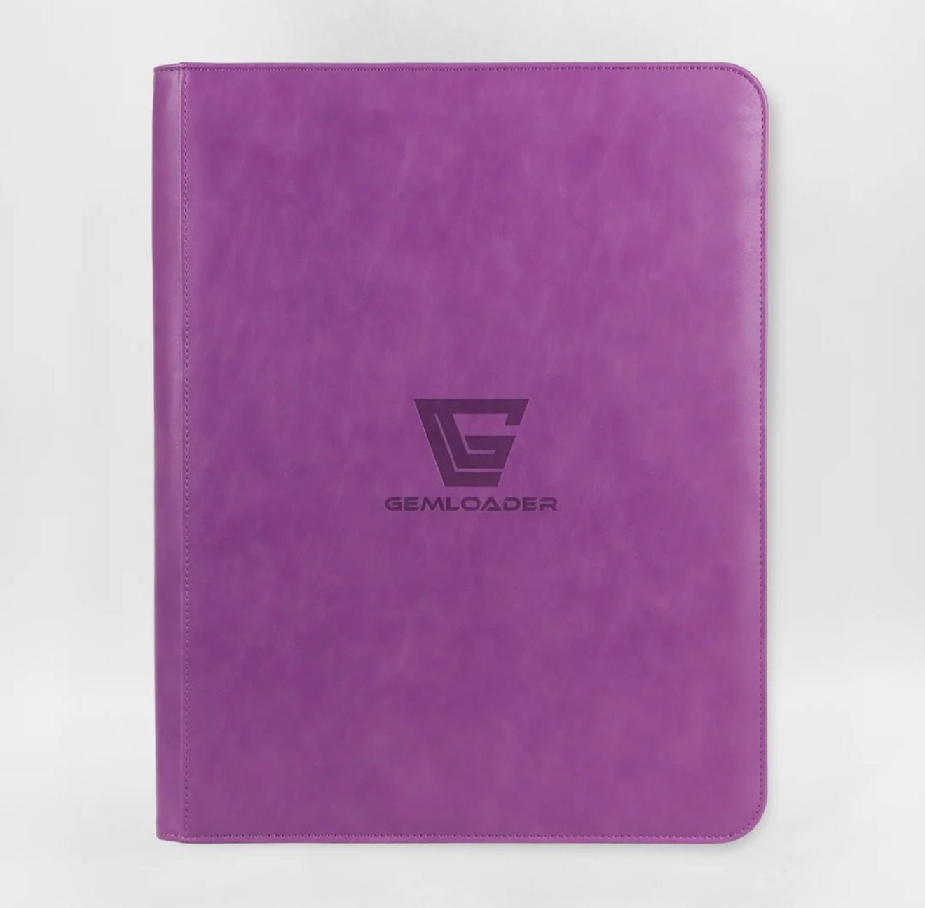 GemLoader Premium toploader binder [216 pockets 3X3] Purple