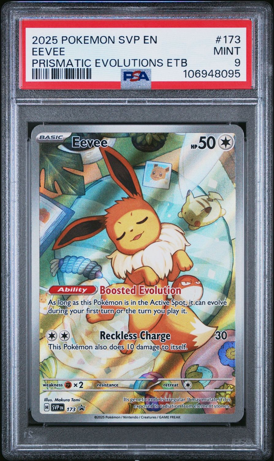 PSA 9 Eevee SVP Promo 173