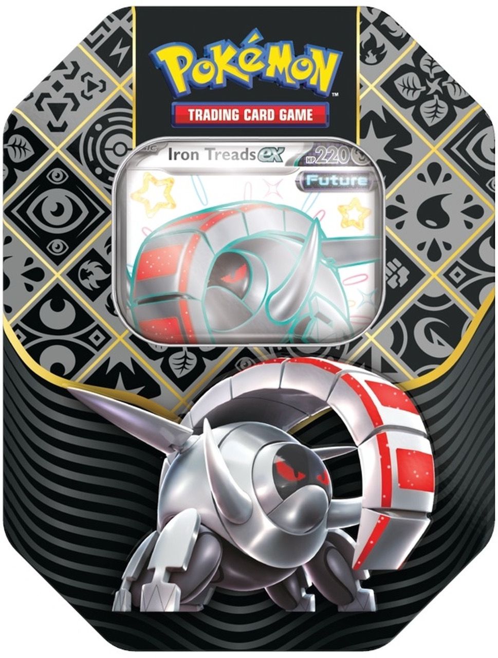 Pokémon TCG: Paldean Fates Tin 4pck
