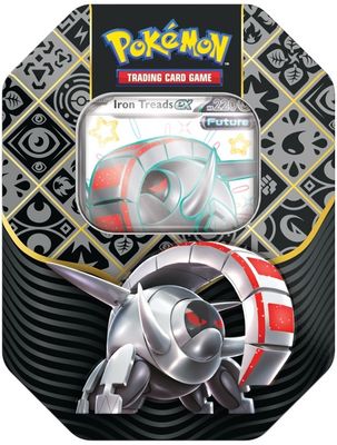 Pokémon TCG: Paldean Fates Tin 4pck