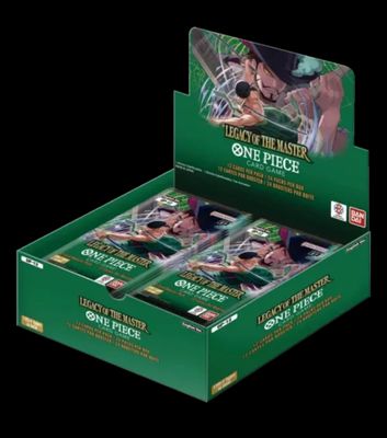 One Piece TCG – OP-12 – Legacy of The master – Booster Display