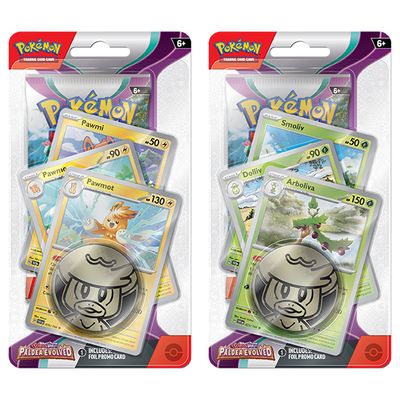 Pokemon TCG: Scarlet &amp; Violet 2 - Paldea Evolved Premium Checklane Blister