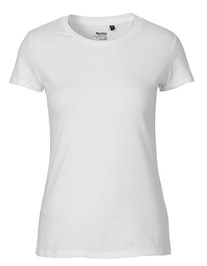 Tee-Shirt coupe ajusté pour femme NeuTral, Couleur: Blanc