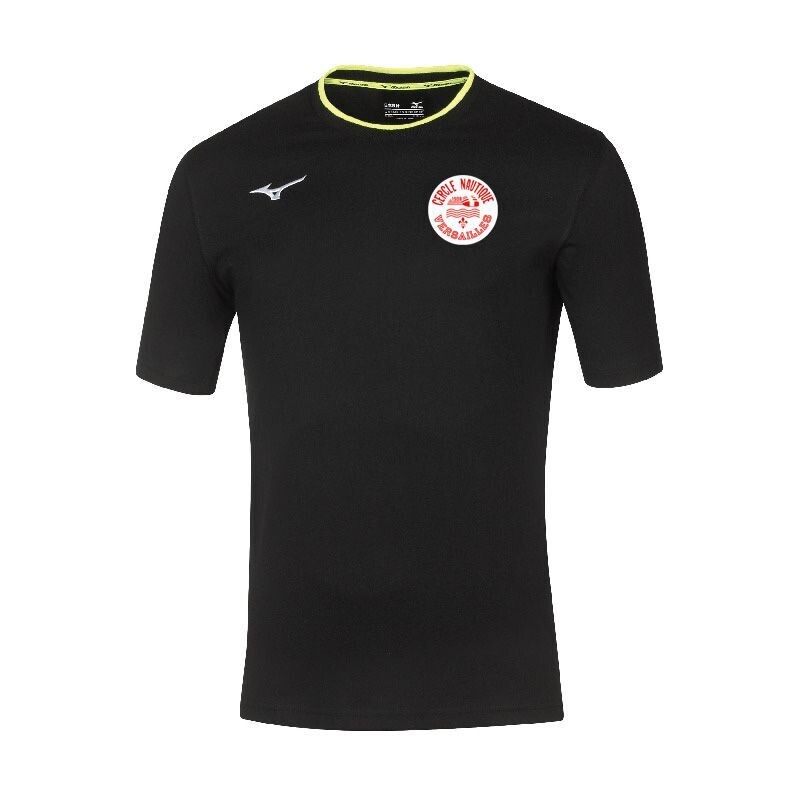 Tee-shirt coton MIZUNO coupe homme CNV, Coloris: Noir