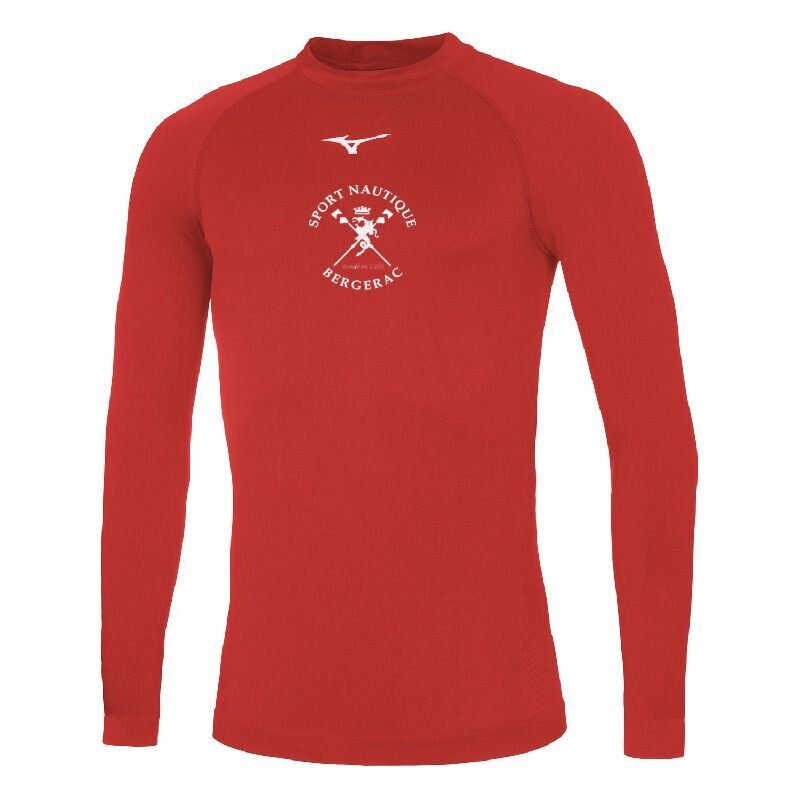 Seconde peau Team Core mizuno Unisexe SNB, Couleur: Rouge