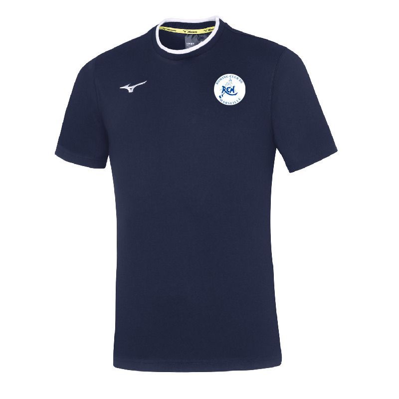 Tee-shirt coton MIZUNO homme RCM, Coloris: Marine