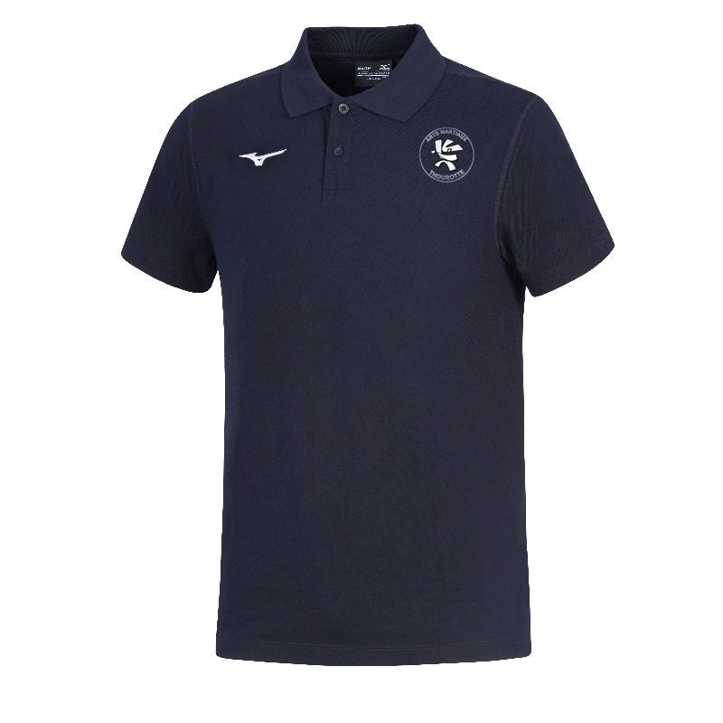 Polo coton MIZUNO coupe homme AMT, Couleur: Marine
