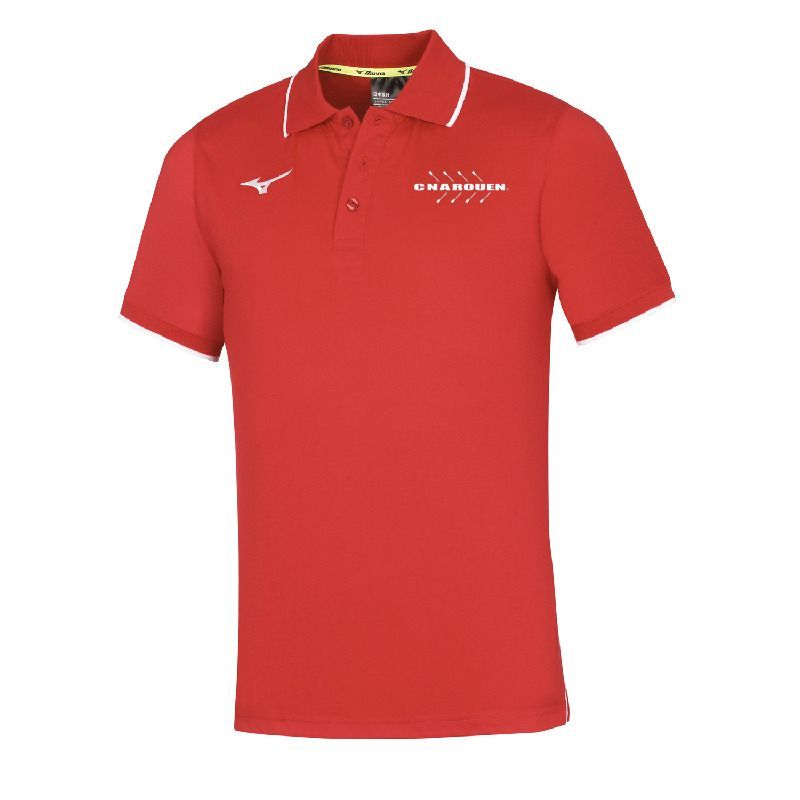 Polo coton MIZUNO coupe homme CNA ROUEN