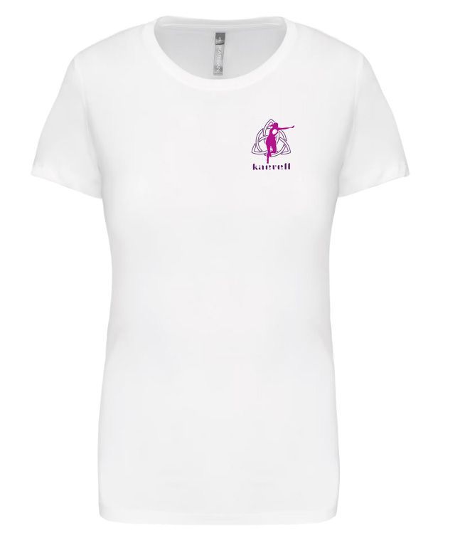 Tee-shirt coton femme KAERELL, Couleur: Blanc