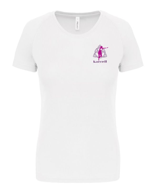 Tee-shirt Technique femme KAERELL, Couleur: Blanc