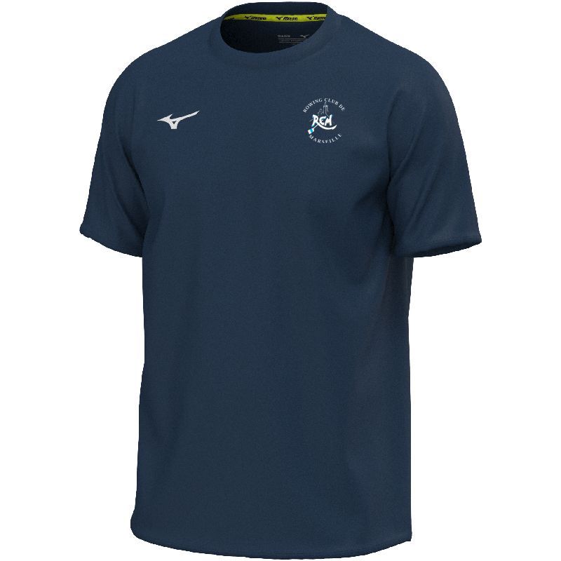 Tee-shirt technique MIZUNO homme RCM, Coloris: Marine
