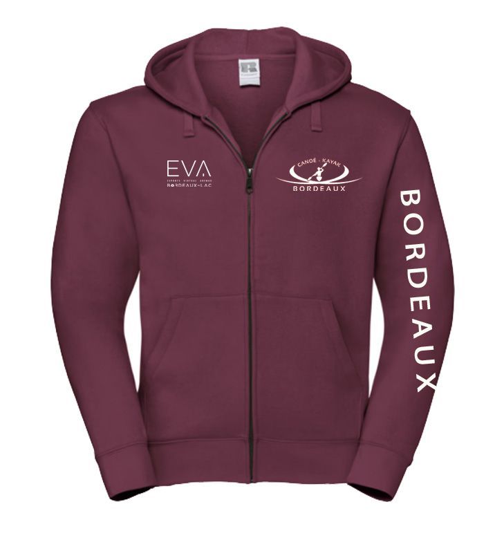 Sweat  capuche zippé unisexe ENBCK