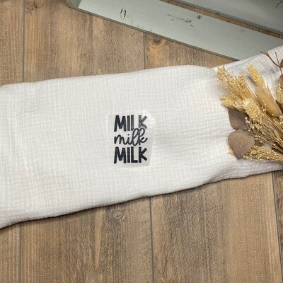 Bügelbild Milk Milk Milk 4,5 x 6,5 cm (BxH)
