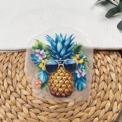 Bügelbild Ananas 3 16,5 cm x 18 cm (BxH) Bügelbild Ananas 3 16,5 cm x 18 cm (BxH)
