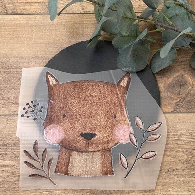 Bügelbild Waldhörnchen Bügelbild Waldhörnchen