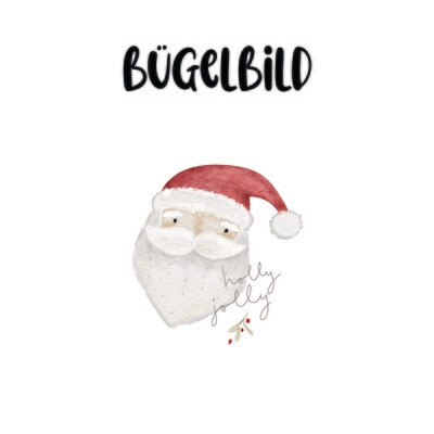 Bügelbild Santa Bügelbild Santa