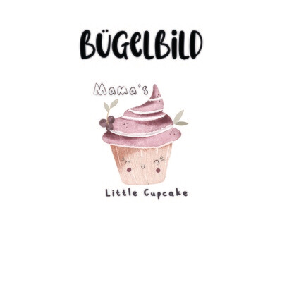 Bügelbild Mama´s Cupcake