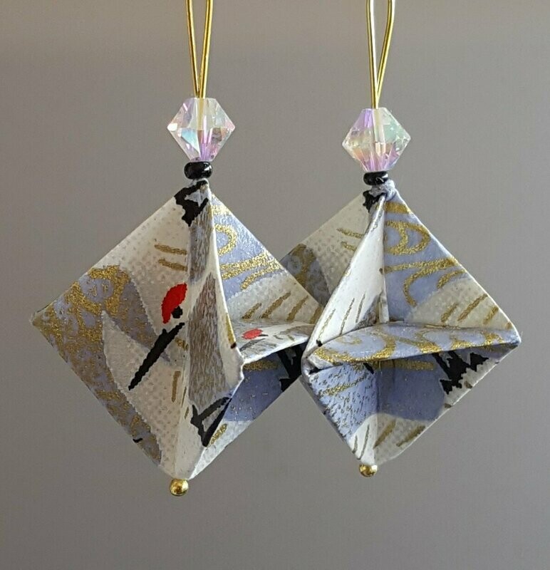 Boucles d'oreilles cristaux