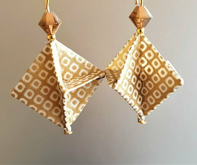 Boucles d'oreilles cristaux