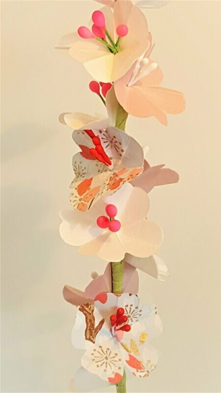 Branche de cerisier Collection Les Pastels