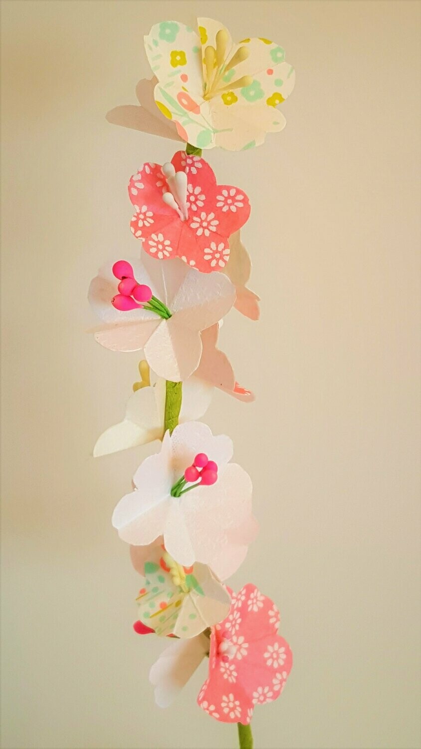 Branche de cerisier Collection Les Pastels