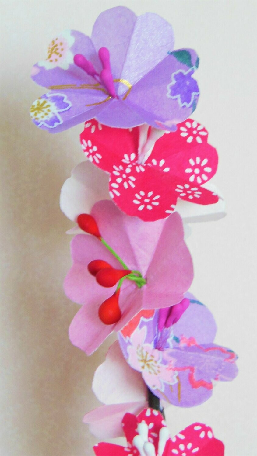 Branche de cerisier Collection Les Fleuries rose