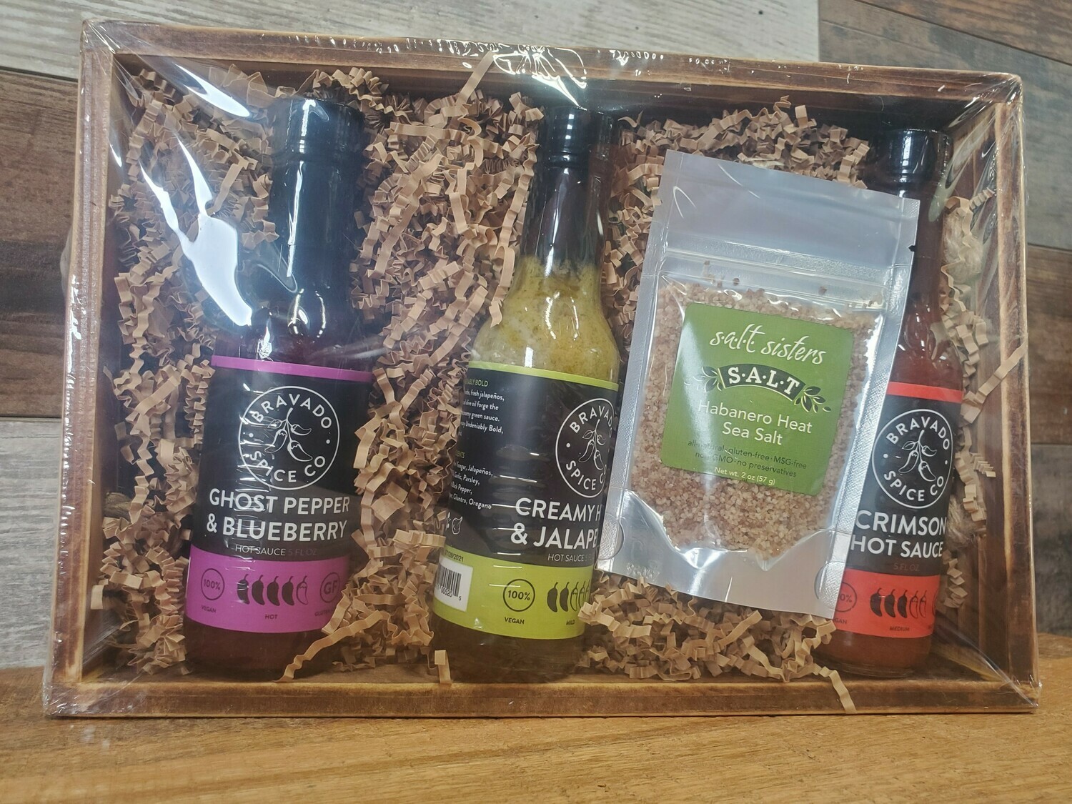 Hot Sauce Basket