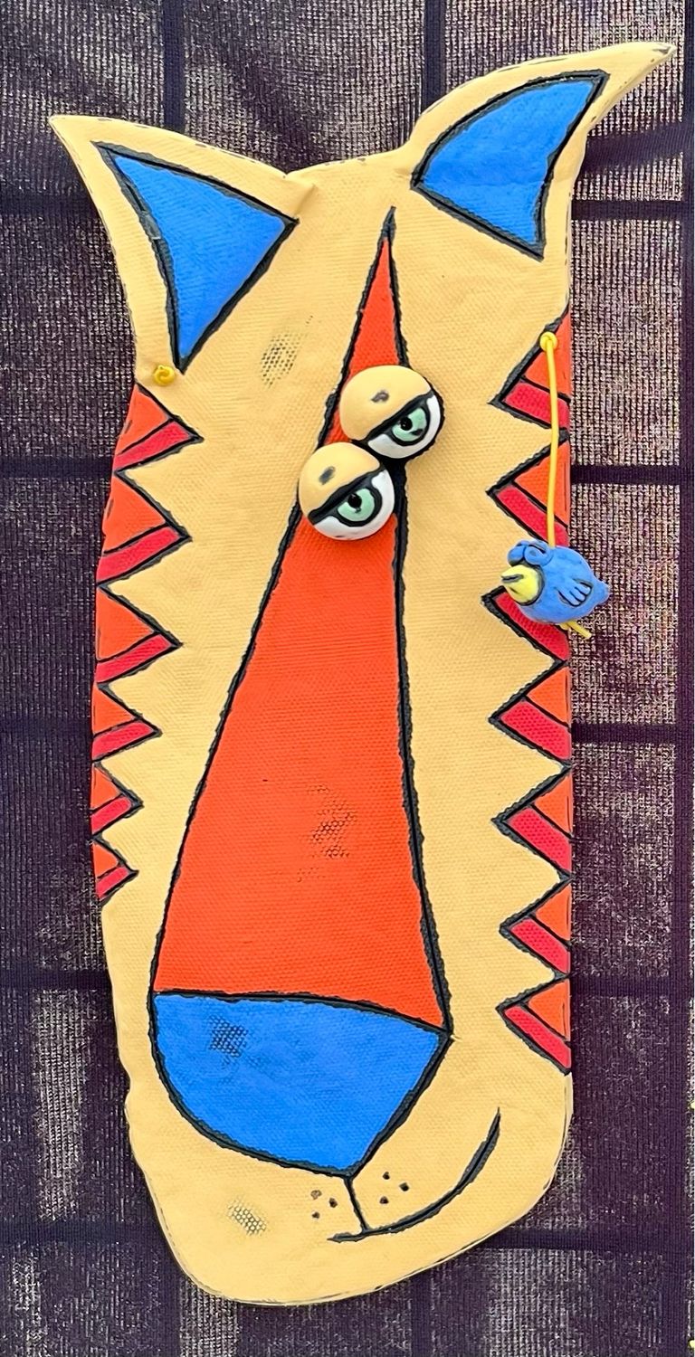 Cat Mask, When A Friend Drops By