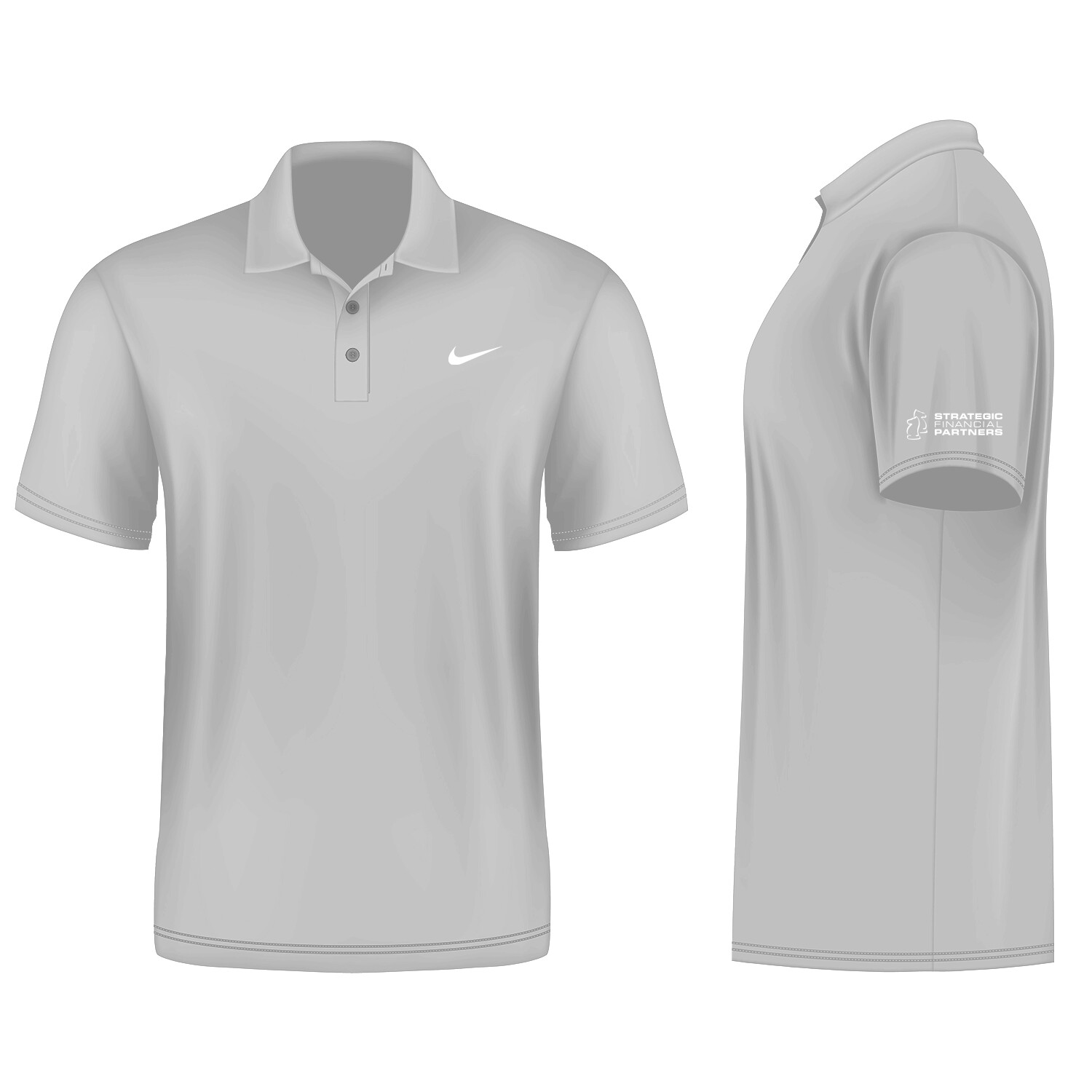 Nike Golf Shirt – Light Grey – Store