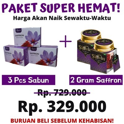 Paket Saffron Ekonomis 3