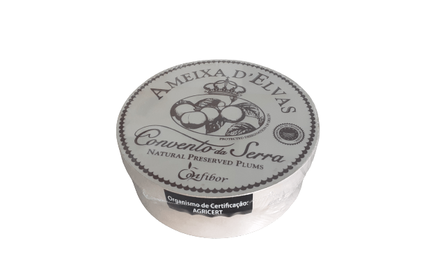 Ameixas d'Elvas escorridas - caixa de bambu 320g