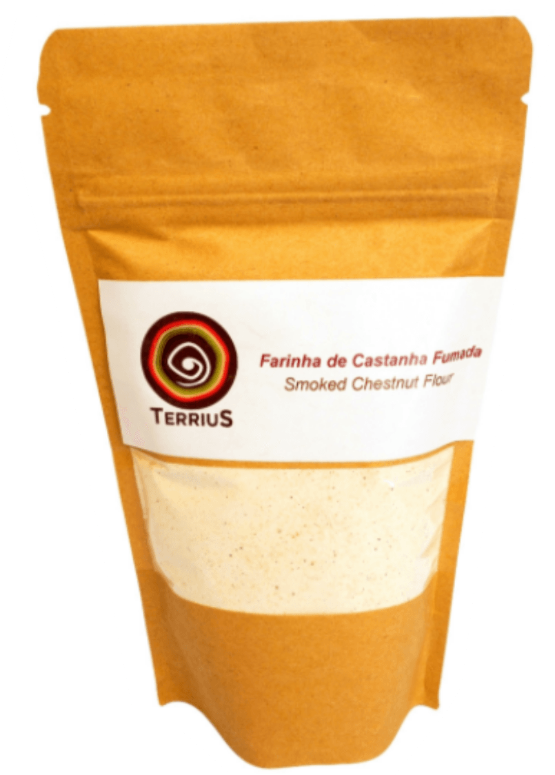 Farinha de castanha de Marvão fumado