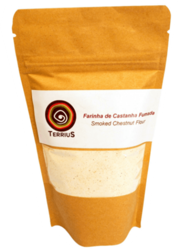 Farinha de castanha de Marvão fumado