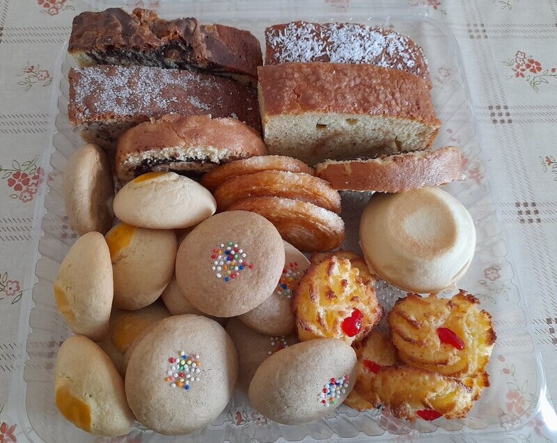 Caixa 1 Kg de bolos sortidos
