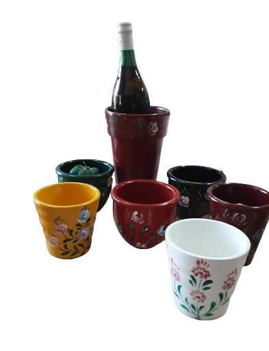 Vasos de cerâmica