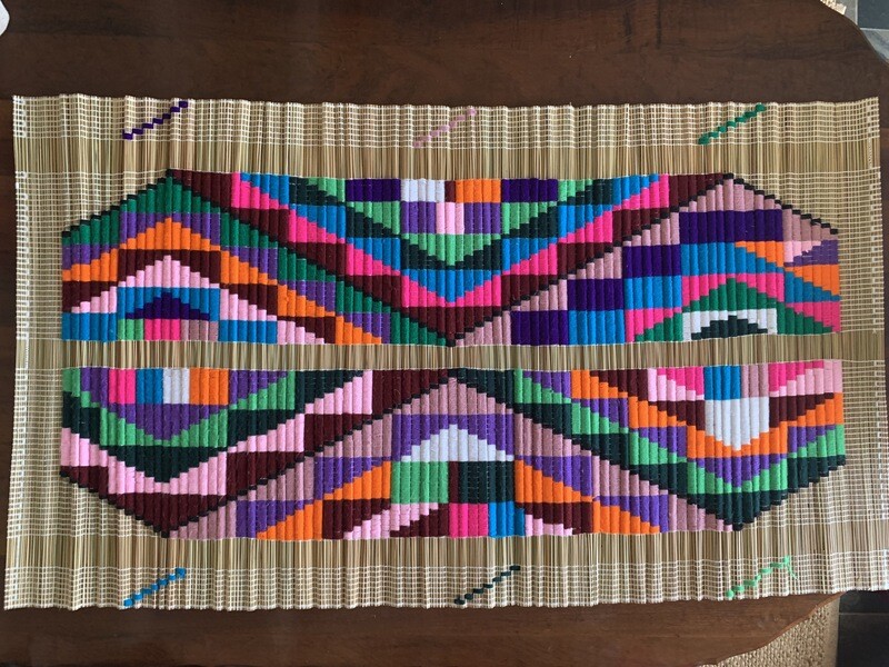 Zulu grass mat