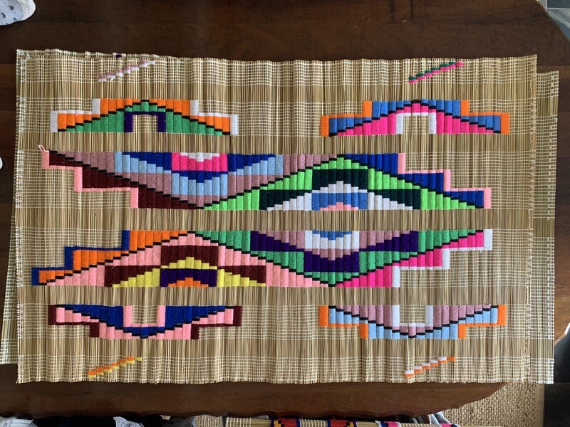 Zulu grass mat