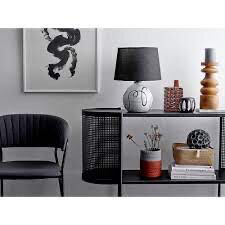 Shelf & Brass Table