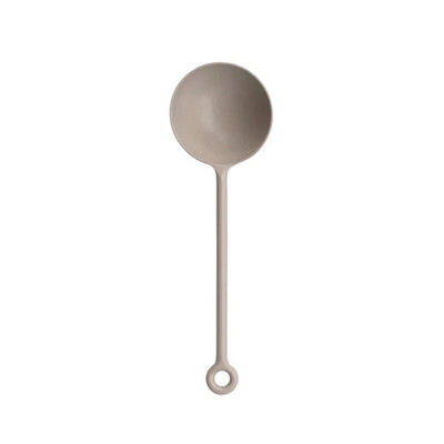 Matte Grey Scoop Spoon